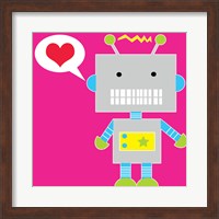 Robot - Pink Fine Art Print