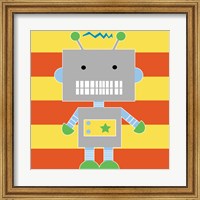 Robot - Stripes Fine Art Print