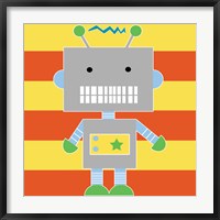 Robot - Stripes Fine Art Print