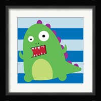 Dinosaur - Stripes Fine Art Print