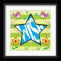 Wish Garden Framed Print