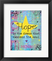 Hope Framed Print