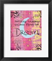 Dream Framed Print