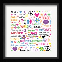 My Space III Framed Print