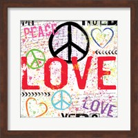 Love and Peace 1 Fine Art Print