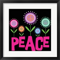 Peace Flowers Fine Art Print
