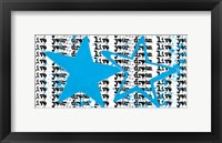 Twin Stars Framed Print