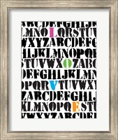Alphabet Love Fine Art Print