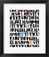 Alphabet Love Fine Art Print