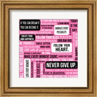 Never Give Up 1 Fine Art Print