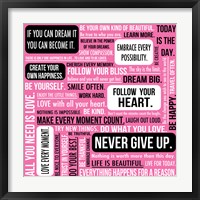 Never Give Up 1 Fine Art Print