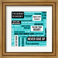 Never Give Up 3 Fine Art Print