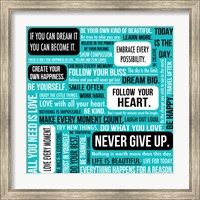 Never Give Up 3 Fine Art Print