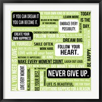 Never Give Up 4 Fine Art Print