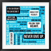 Never Give Up 5 Fine Art Print
