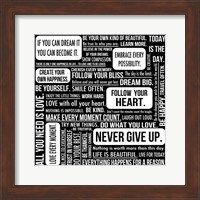 Never Give Up 7 Fine Art Print