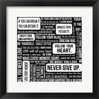 Never Give Up 7 Fine Art Print
