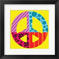Peace Collage Fine Art Print