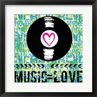 Love - Music 2 Fine Art Print