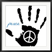 Peace Hand Fine Art Print