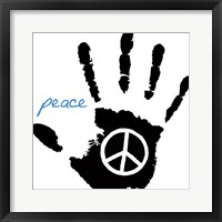 Peace Hand Fine Art Print