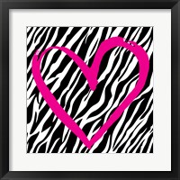 Zebra Love Fine Art Print