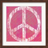 Pink Peace Fine Art Print