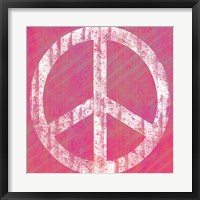 Pink Peace Fine Art Print