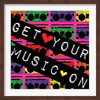 Get Your Music On Fine Art Print