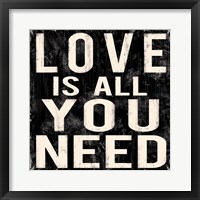 Love Is All You Need Fine Art Print