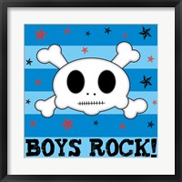 Boys Rock Fine Art Print