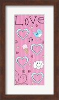 Love Panel - Pink Fine Art Print