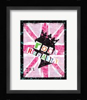 Rock Royalty Framed Print