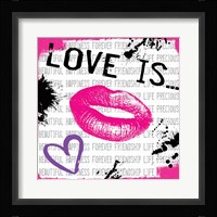 Love Is 1 Framed Print