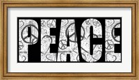 Peace Graffiti Fine Art Print