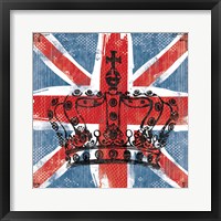 Union Jack Crown 2 Framed Print