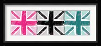 Union Jack Three Square I Framed Print
