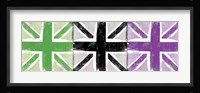 Union Jack Three Square II Fine Art Print
