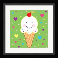 Icecream Framed Print