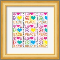 Peace Love 1 Fine Art Print