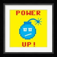 Power Up 1 Framed Print