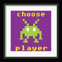 Choose Player Framed Print