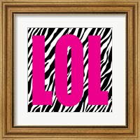 LOL Zebra Fine Art Print