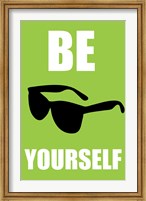 Be Yourself - Green Fine Art Print