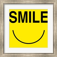 Smile - Yellow Fine Art Print
