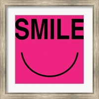 Smile - Pink Fine Art Print