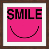 Smile - Pink Fine Art Print