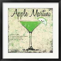 Apple Martini Framed Print