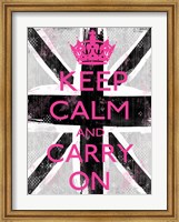 Keep Calm And Carry On 3 Fine Art Print