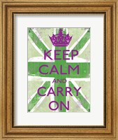 Keep Calm And Carry On 5 Fine Art Print
